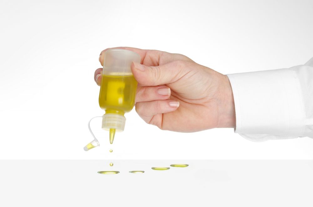 Mini saus dispenser - set van 4 stuks.