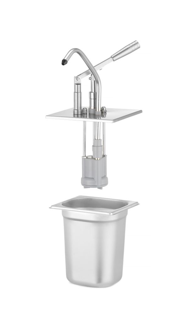 Deksel met pomp voor GN containers