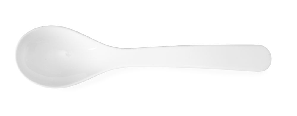 Salad spoon, HENDI, 0,03L, White, (L)235mm