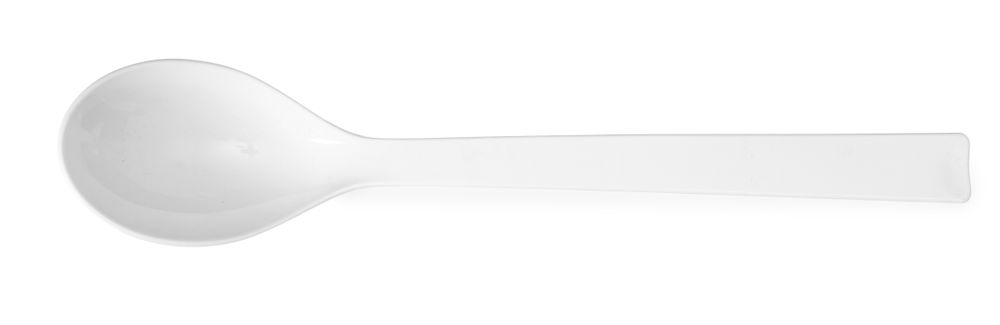 Salad spoon, HENDI, 0,06L, White, (L)335mm