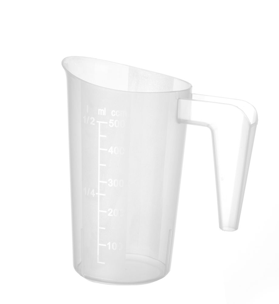 Measuring jug stackable, HENDI, 0,5L, ø95x(H)136mm