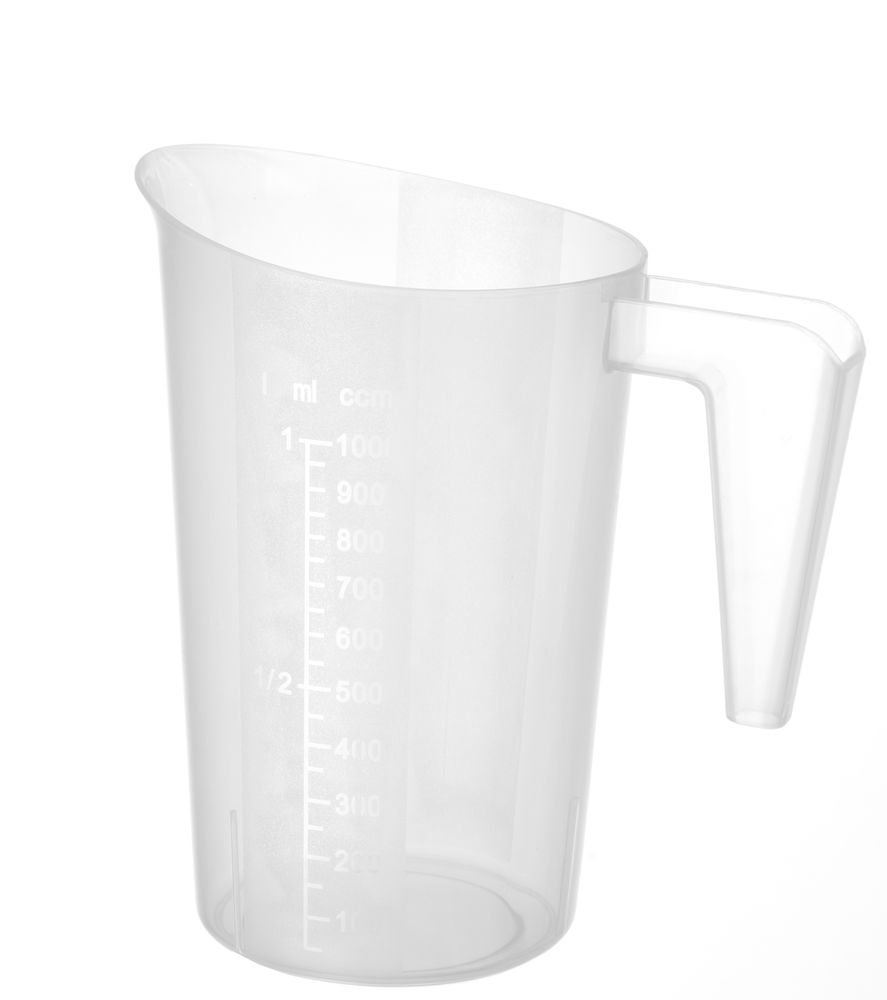 Measuring jug stackable, HENDI, 1L, ø124x(H)170mm