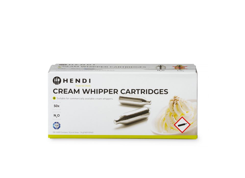 Cream whipper chargers, HENDI, 50 pcs