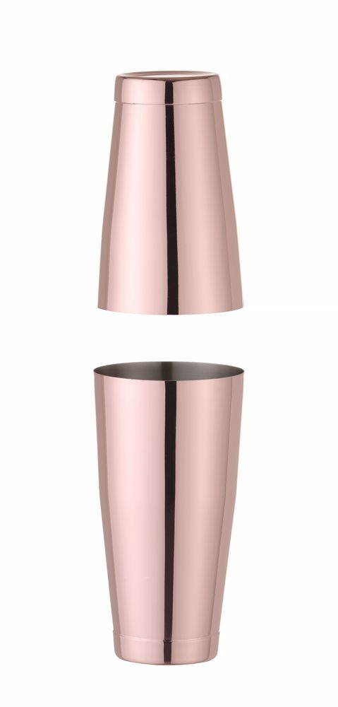 Shaker Boston Tin-on-Tin, BarUp, 0,8L, Cuivre, ⌀90mm