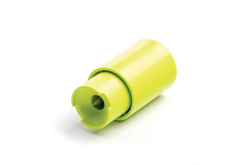 Bottle cap perforator, Bar up, Green, ø45x(H)80mm