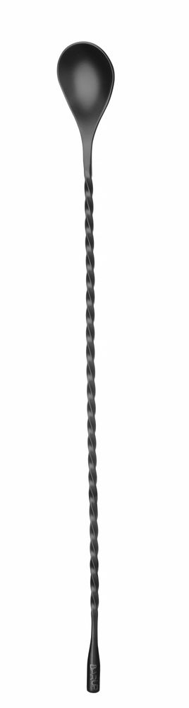 Cuillère à cocktail, BarUp, Noir, 385x35mm