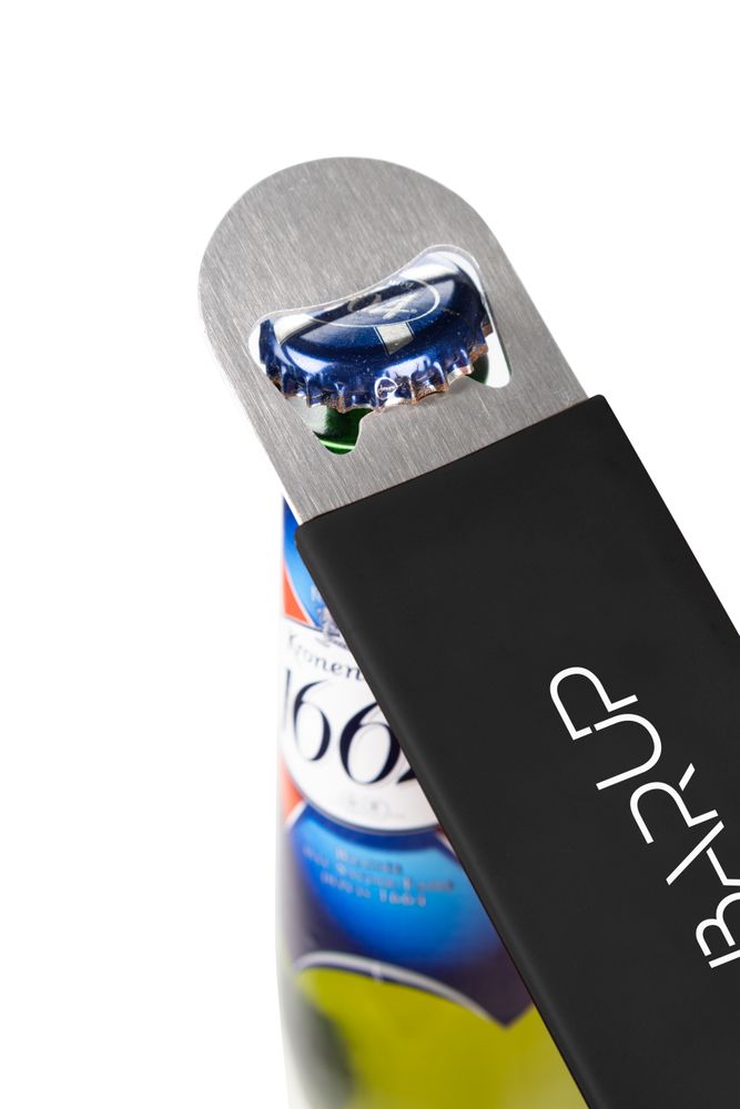 Décapsuleur, BarUp, Noir, 180x40mm