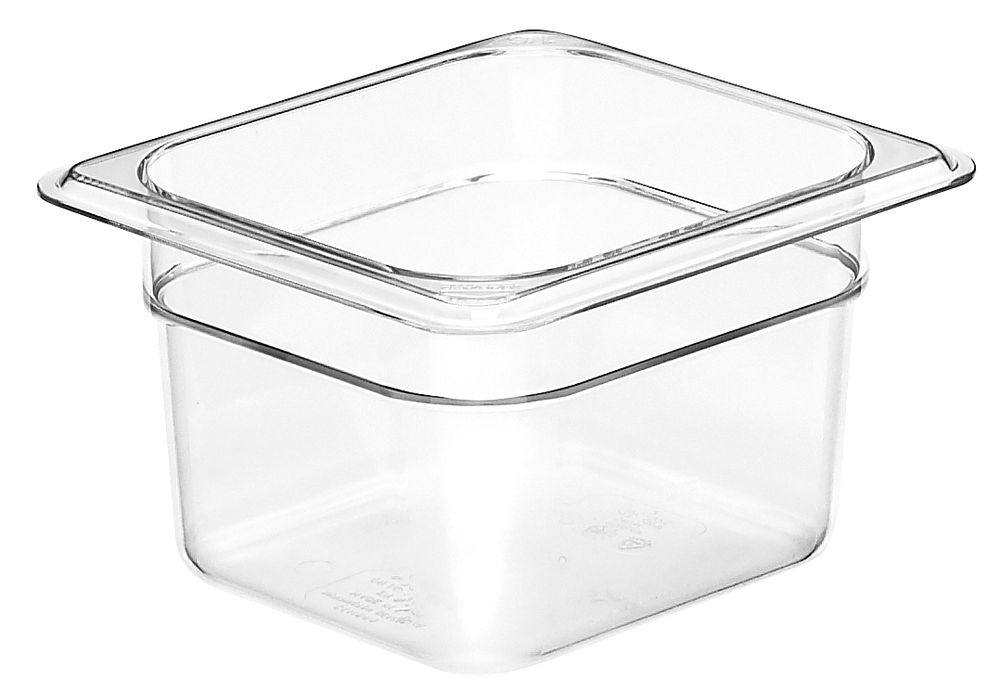 Camwear® GN 1/6 polycarbonate container 1.5 L, H 100 mm