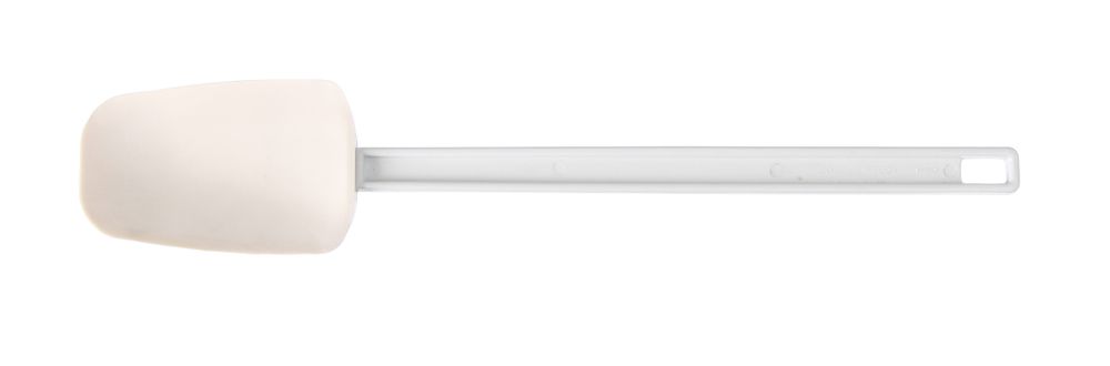 Scraper spoon shaped, HENDI, White, 75x408mm
