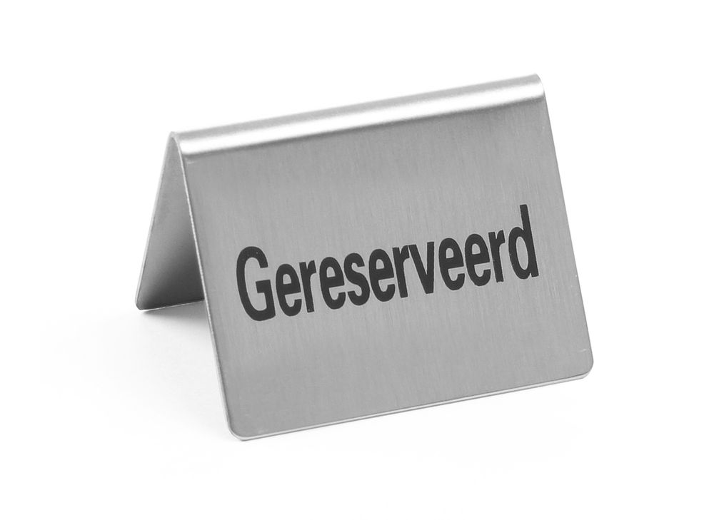 Chevalet de table Réservé