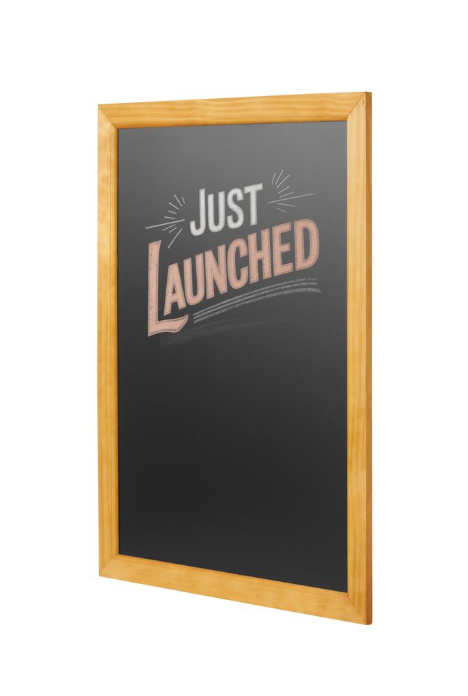 Muur krijtbord