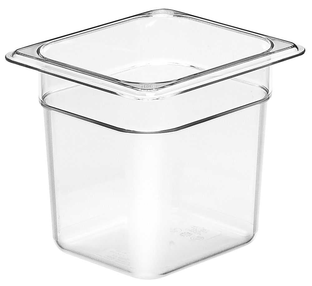 Camwear® GN 1/6 polycarbonate container 2.2 L, H 150 mm
