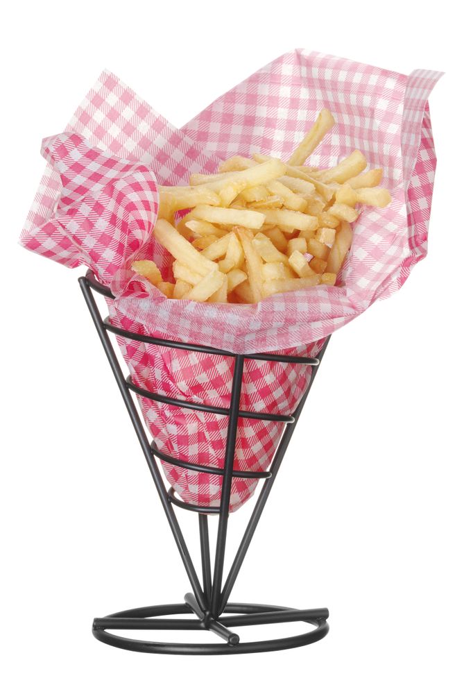 Set de table en papier sulfurisé - 500 pièces, HENDI, motif à carreaux, 500 u., 420x275mm