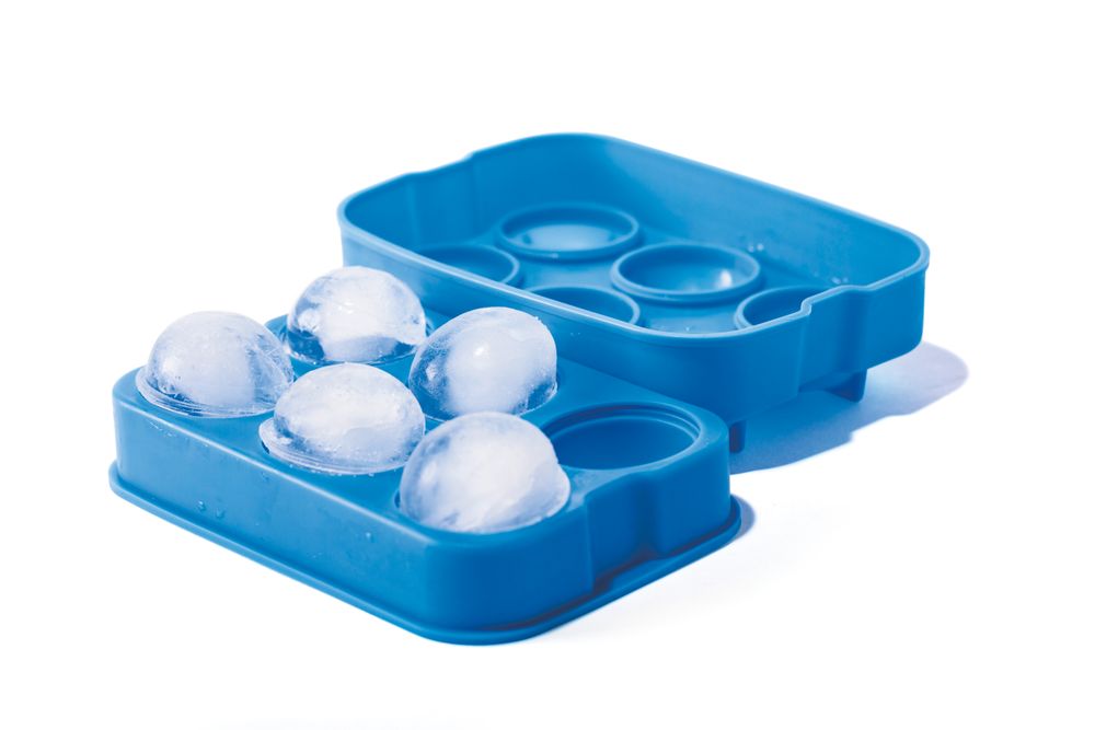 Ice cube ball mould, Bar up, 180x125x(H)50mm