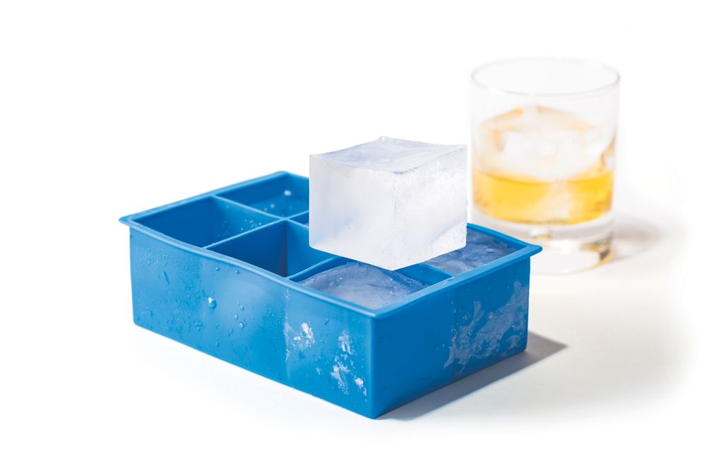 Ice cube mould XL cube, Bar up, 170x110x(H)52mm