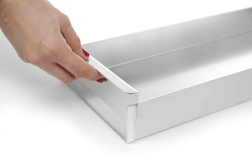 Bakvorm met afneembaar zijpaneel