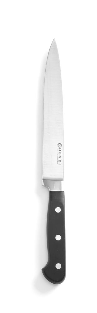 Carving knife, HENDI, Kitchen Line, Black, (L)330mm