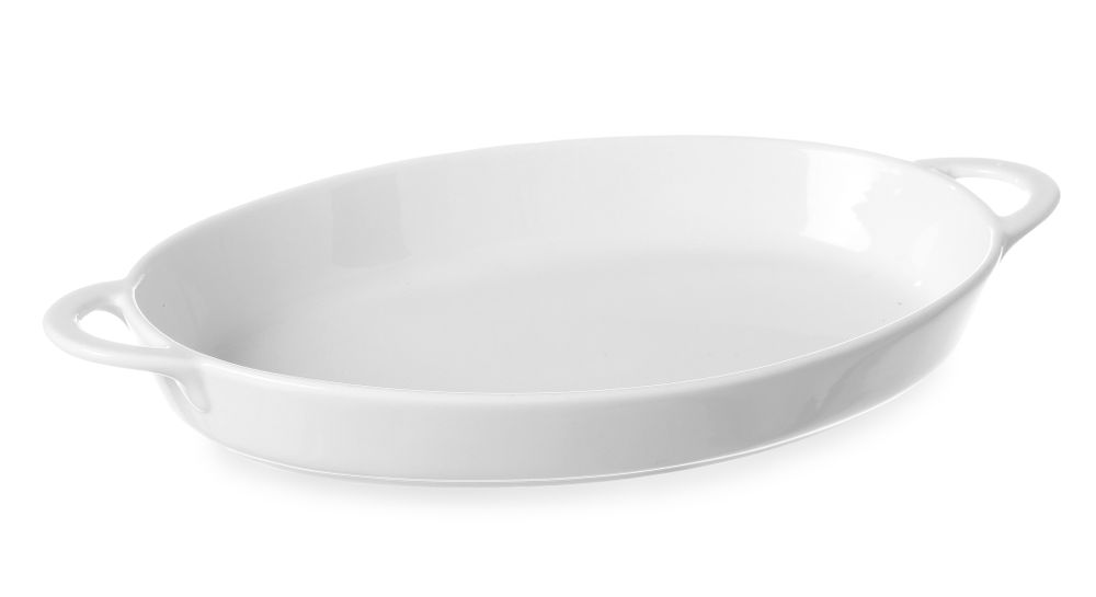 Tapas dish oval, HENDI, 0,8L, 324x185x(H)38mm