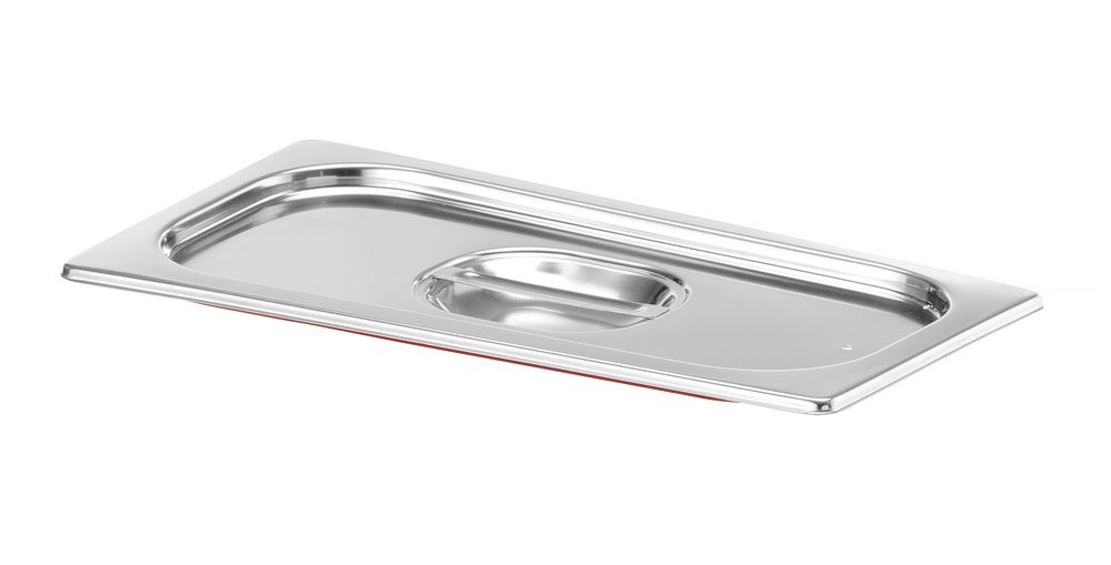 Couvercle pour bacs GN avec bord en silicone