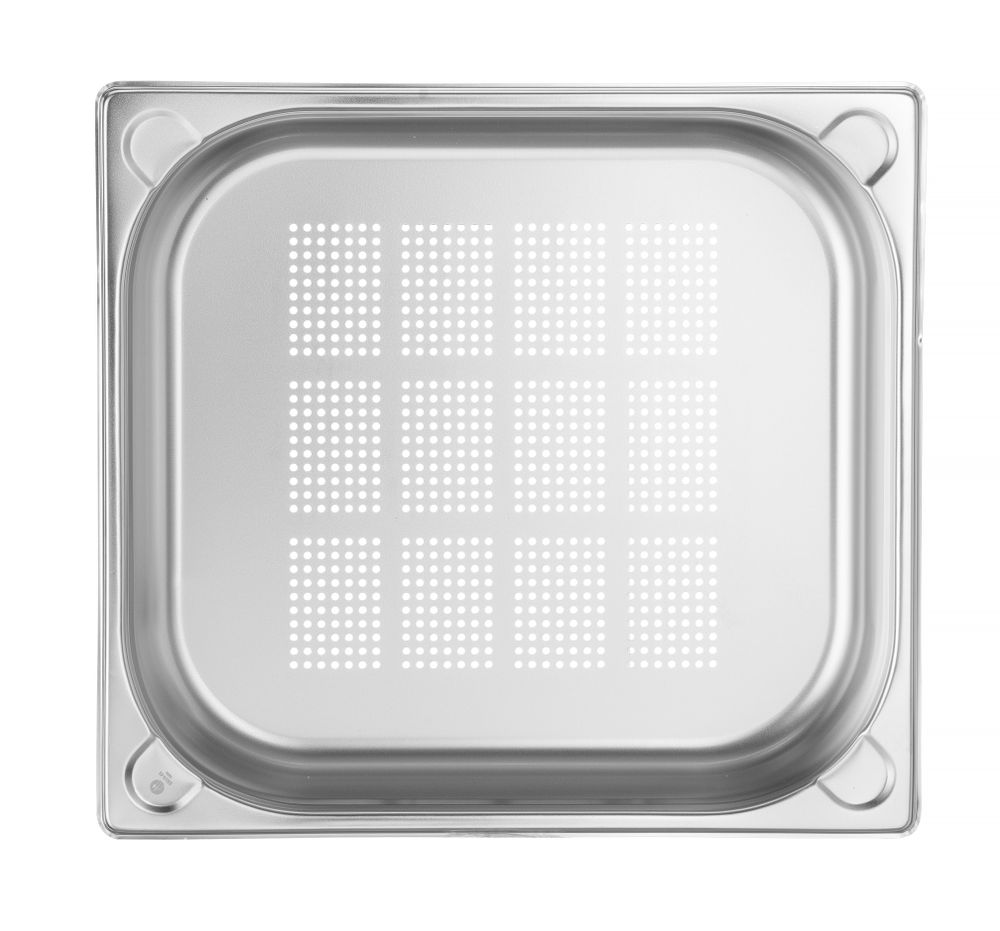 Bac gastronorme GN 2/3 perforé, HENDI, Kitchen Line, GN 2/3, 5,5L, (H)65mm