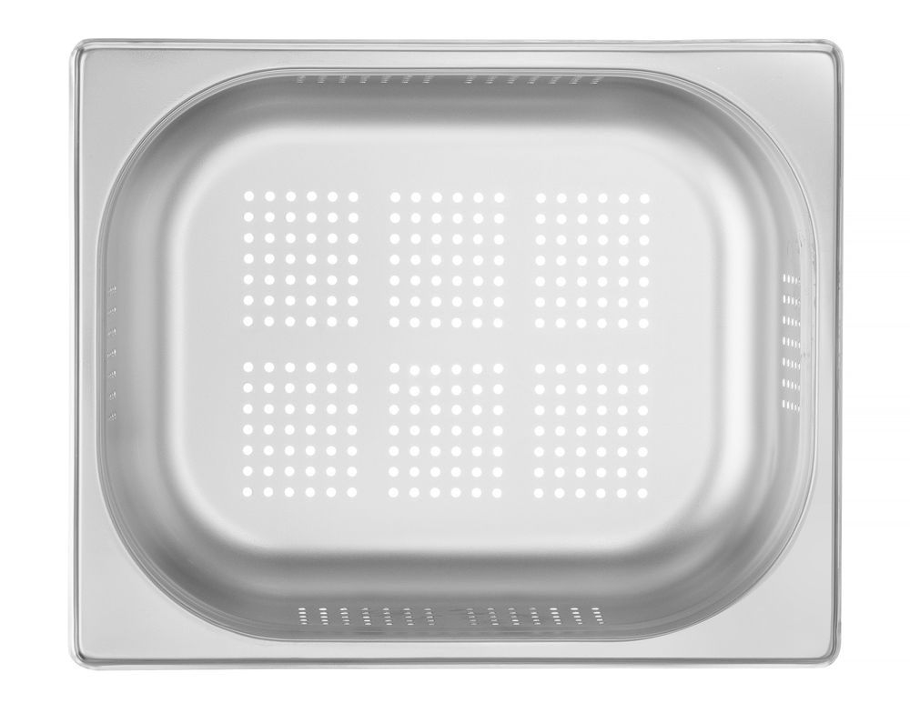 Bac gastronorme GN 1/2 perforé, HENDI, Kitchen Line, GN 1/2, 6,5L, (H)100mm