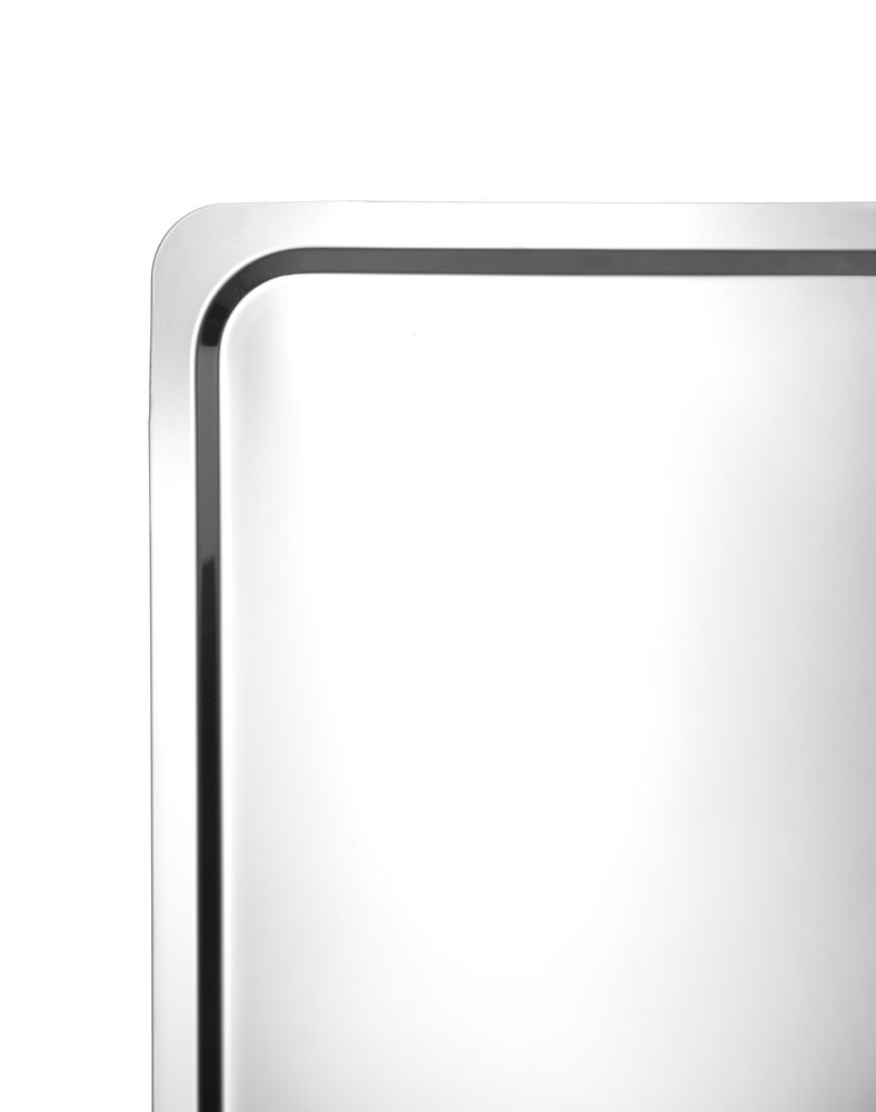 Plateau banquet GN 1/1 à bord lisse, HENDI, GN 1/1, 530x325x(H)10mm