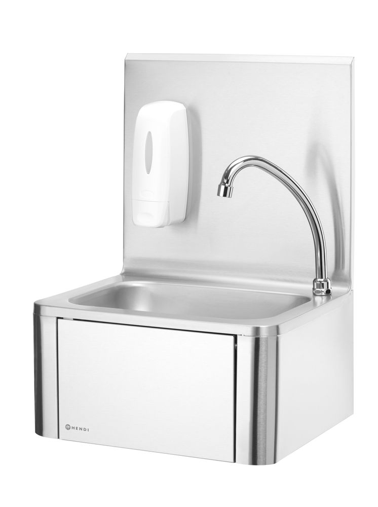 Wasbak - kraan met kniebediening