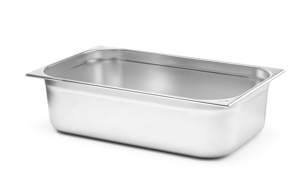 GN 1/1 container – for ovens, HENDI, 19.25 l, GN 1/1, Silver, 530x325x(H)150mm