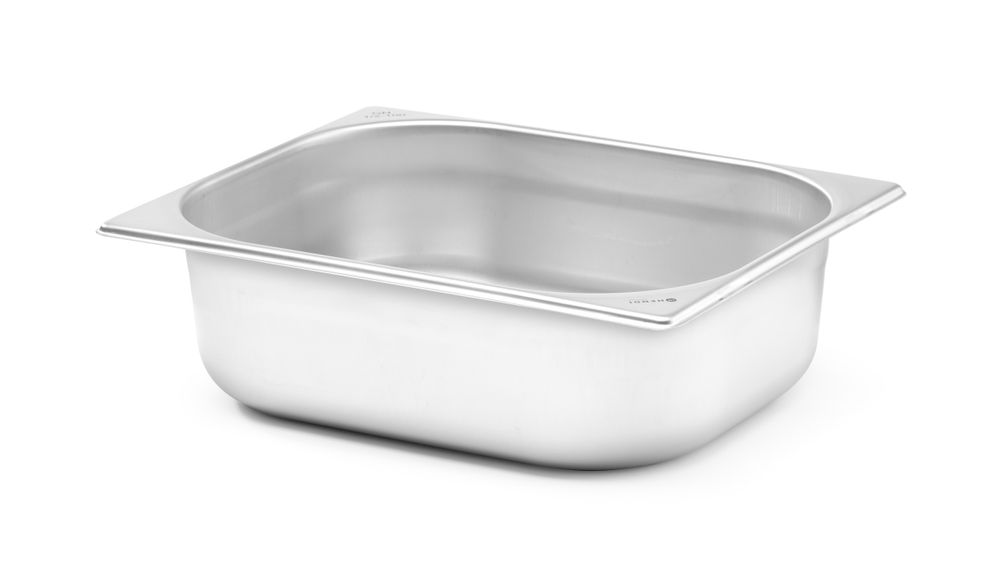 GN 1/2 container – for ovens, HENDI, 6.01 l, GN 1/2, Silver, 325x265x(H)100mm