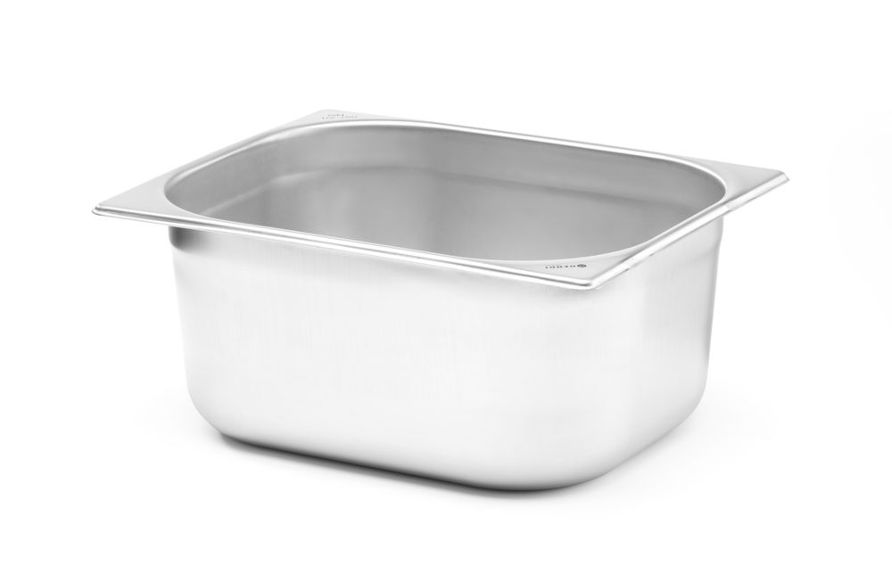 GN 1/2 container – for ovens, HENDI, 8.52 l, GN 1/2, Silver, 325x265x(H)150mm