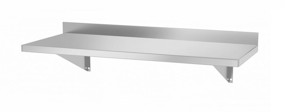 Étagère murale avec 2 supports