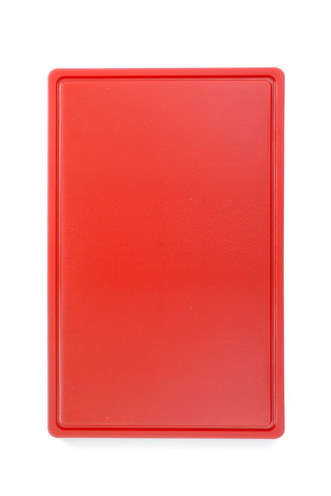 Cutting board HACCP Gastronorm 1/1, HENDI, GN 1/1, Red, 530x325mm