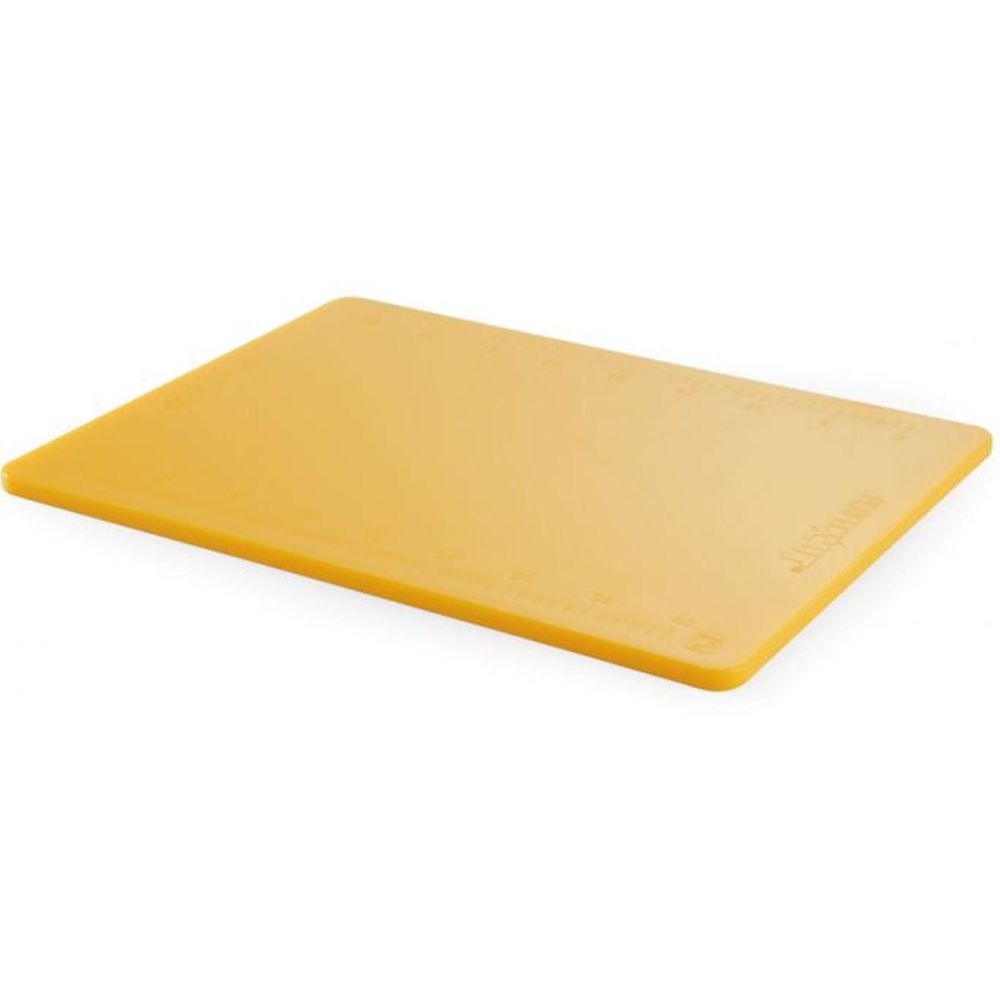 Cutting board Perfect Cut, HENDI, Yellow, 500x380x(H)12mm