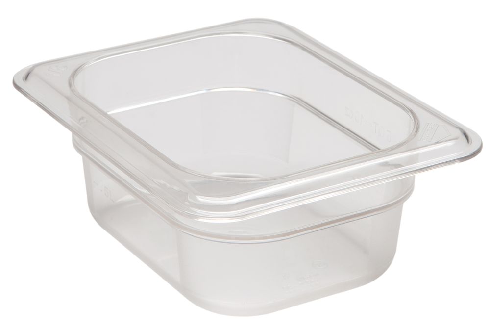 Camwear® GN 1/8 polycarbonate container 0.7 L, H 65 mm
