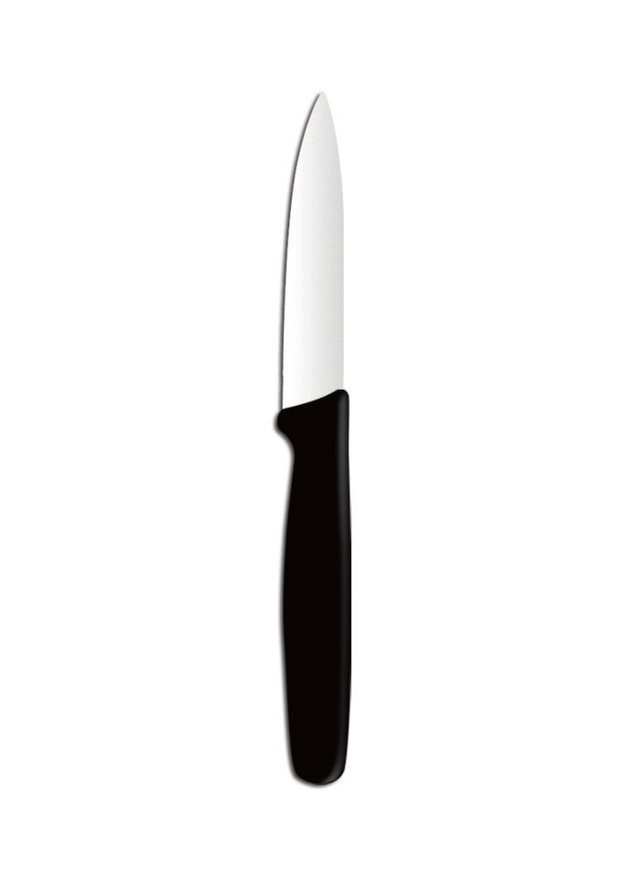 Paring knife, HENDI, pointed model, Black, (L)190mm