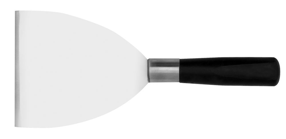 Spatula for confectionery substances with ring, HENDI, wide 125 mm