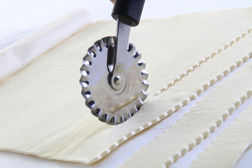 Deegsnijder gekarteld blad