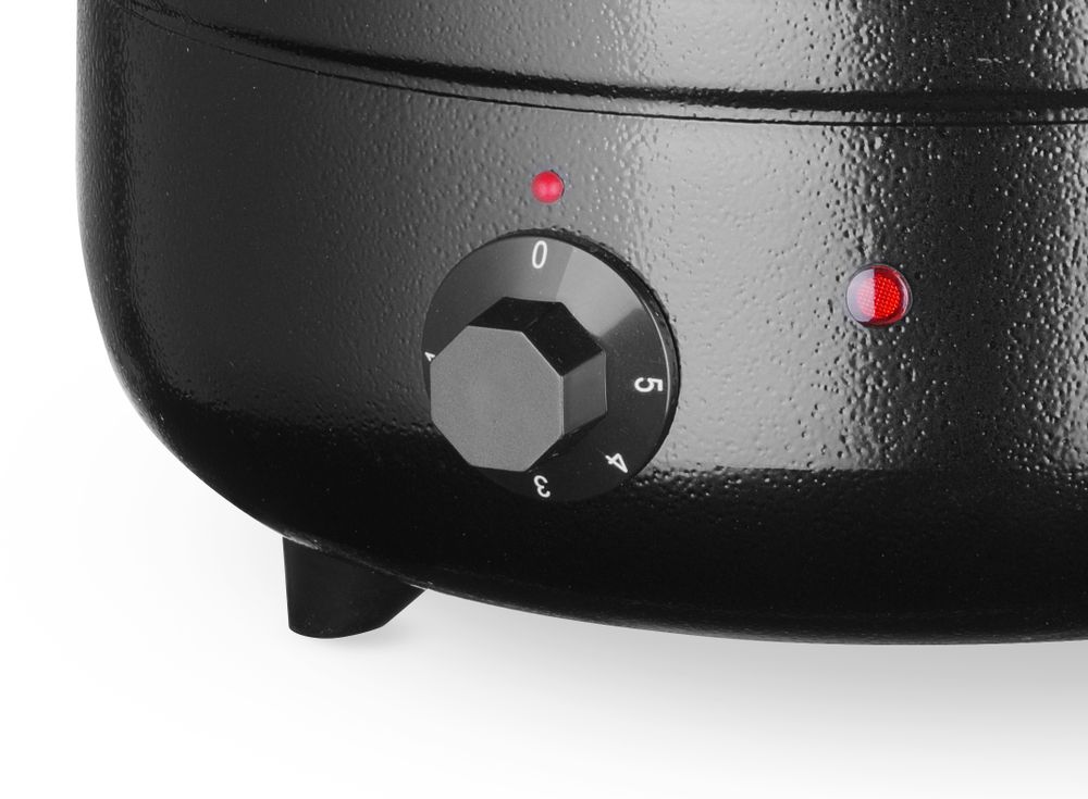 Marmite à soupe, HENDI, Kitchen Line, 8L, Noir, 230V/400W, ⌀330x(H)363mm