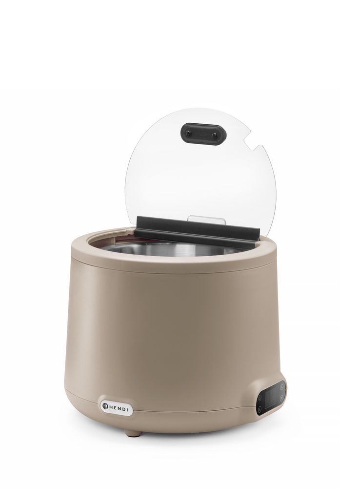 Marmite à soupe HENDI UNIQ, HENDI, designed by Robert Bronwasser, 8L, Beige, 220-240V/500W, ⌀365x(H)325mm