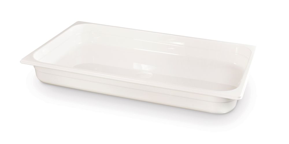 Container GN 1/1 white polycarbonate 65mm