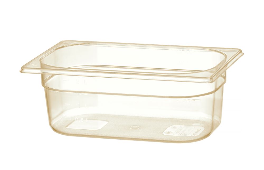 Bac gastronorme 1/4 résistant aux températures élevées