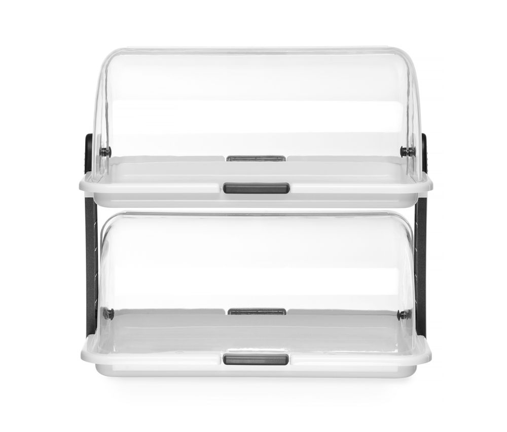Roll Top Cool Display Tray Double Deck, HENDI, 465x310x(H)410mm