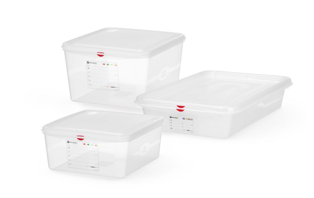 GN 2/3 container, polypropyleen