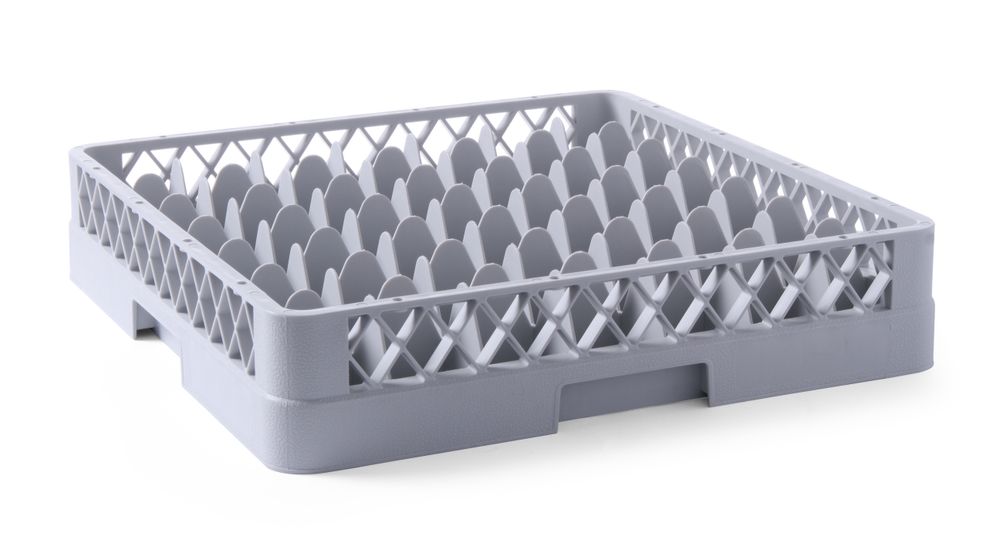 Dishwasher basket for glassware, HENDI, 36 compartments, 500x500x(H)104mm