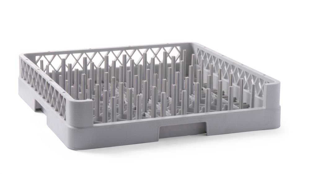 Dishwasher basket for trays, HENDI, 500x500x(H)100mm
