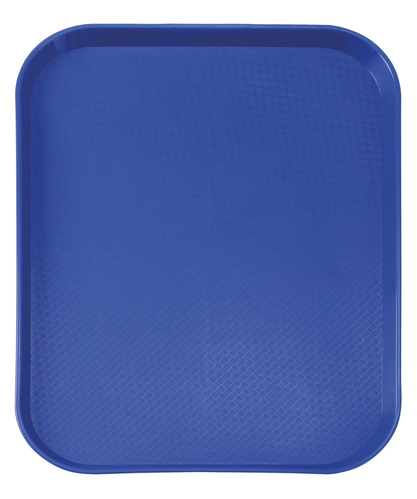 Polypropylene fast food tray, small, HENDI, Blue, 265x345x(H)20mm
