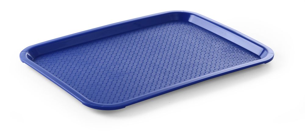 Polypropylene fast food tray, medium, HENDI, Blue, 305x415x(H)20mm