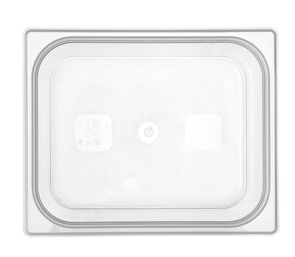 Bac Gastronorme 1/2, HENDI, Profi Line, GN 1/2, 6,5L, Transparent, 325x265x(H)100mm