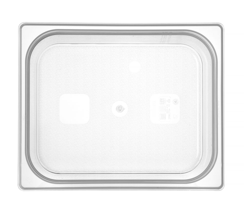 Bac Gastronorme 1/2, HENDI, GN 1/2, 9,5L, Transparent, 325x265x(H)150mm