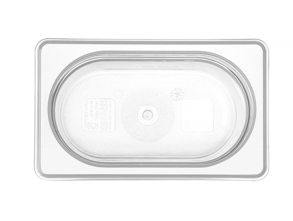 Bac Gastronorme 1/9, HENDI, Profi Line, 1,0, GN 1/9, 1L, Transparent, 176x108x(H)100mm
